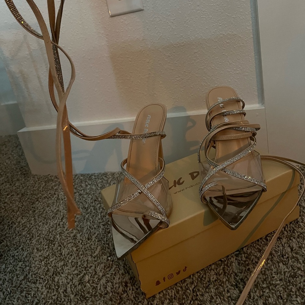 Public Desire Nude Patent Size UK 7